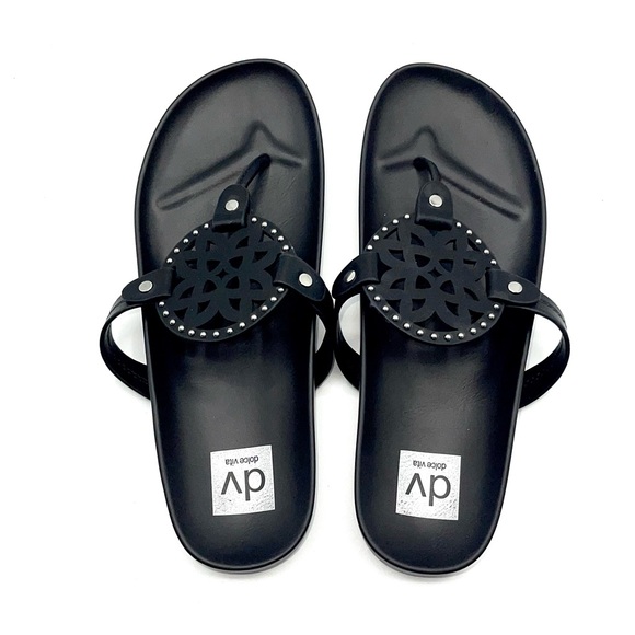 Dv Dolce Vita Metal Ornamentation Pandora Footbed Sandal - Picture 3 of 7